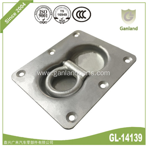 Recessed Double Trailer Anchor Lashing Deck Ring